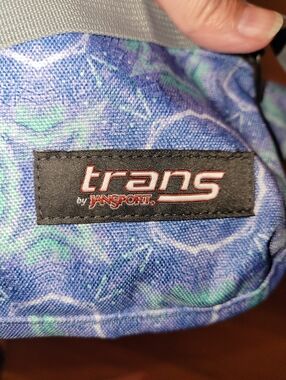 Trans By Jansport Bazoo Waist Pack Crystal Kaleidoscope Double zipper